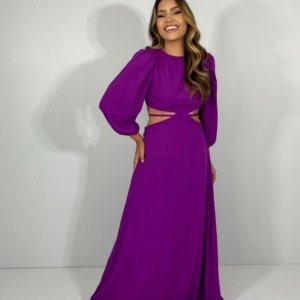 Vestido Giza - Roxo - Image 5