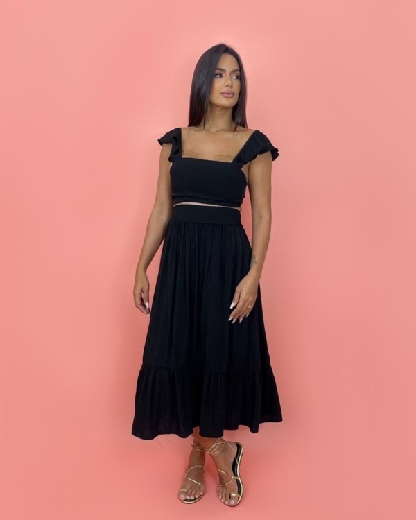 Conjunto Micaela - Preto