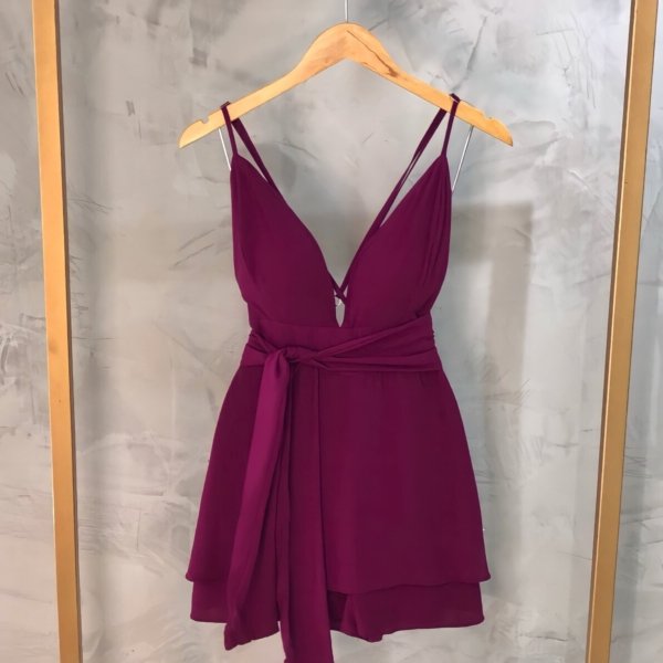 Macaquinho Juliette - Fúcsia