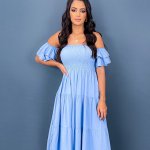 Vestido Ana Paula – Azul Claro