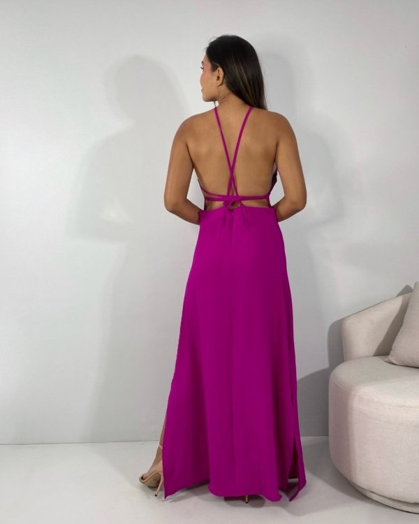 Vestido Lee - Fúcsia