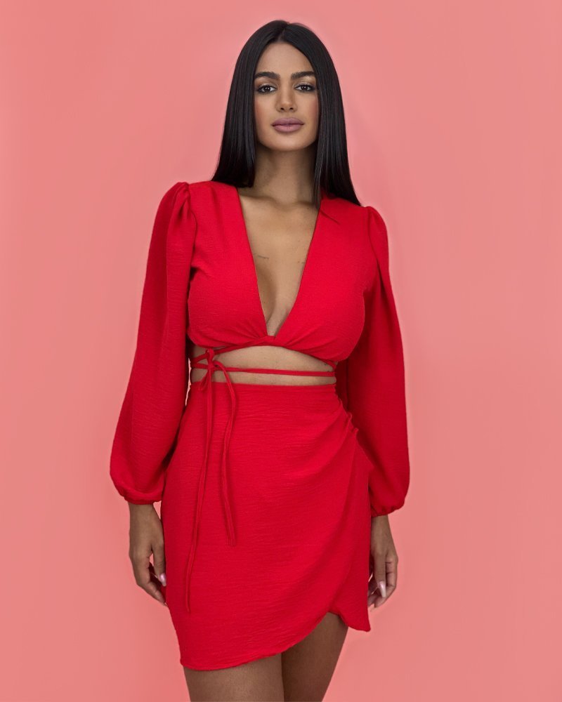 Conjunto Simone Saia - Vermelho - Image 1