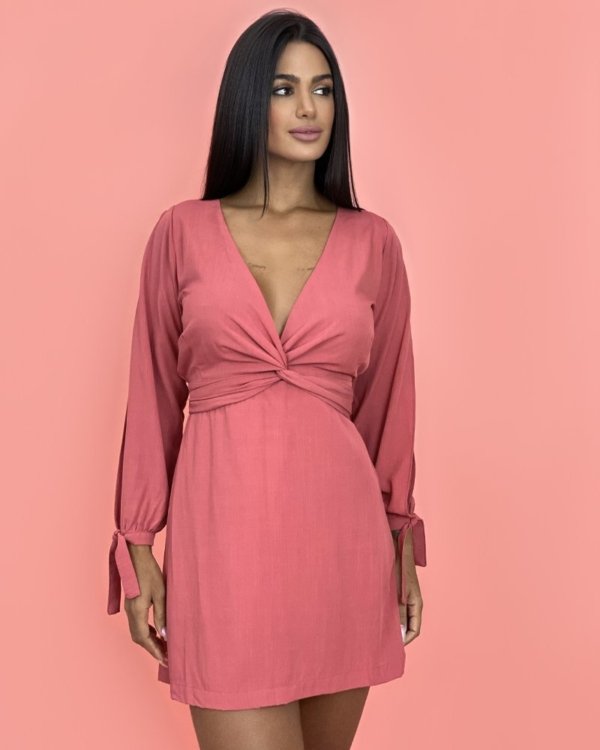 Vestido Marília - Rosê