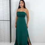 Vestido Drica Longo – Verde Amazônia