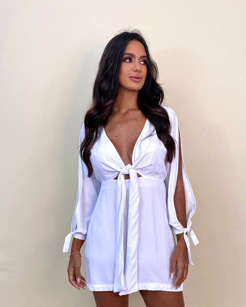 Vestido Marília - Branco - Image 1