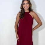 Vestido Daiane – Marsala