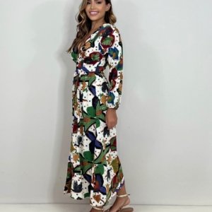 Vestido Clara - Estampa Tropicália - Image 3
