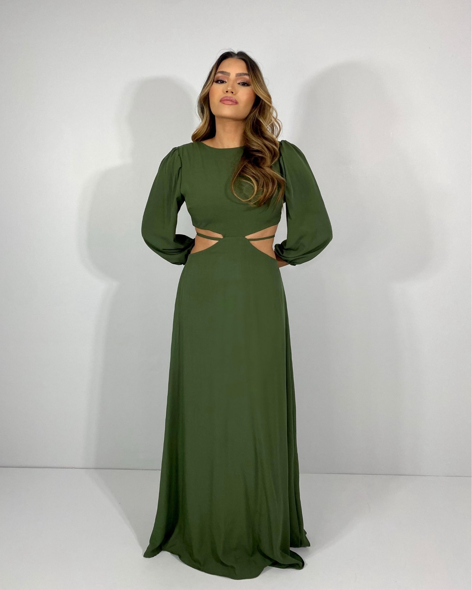 Vestido Giza - Verde Militar - Image 2