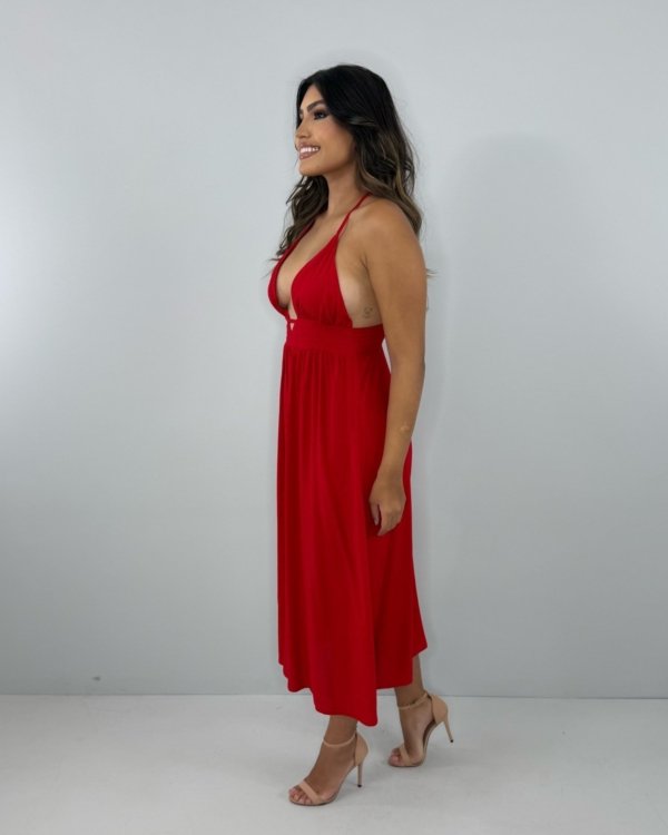 Vestido Heloína - Vermelho