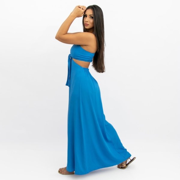 Vestido Natália - Azul Claro