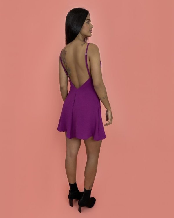 Vestido Eva - Roxo