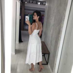 Vestido Jéssica Midi - Branco - Image 2
