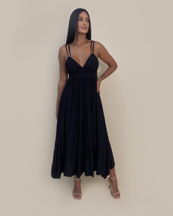 Vestido Maísa - Preto