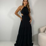 Vestido Estefane Longo – Preto