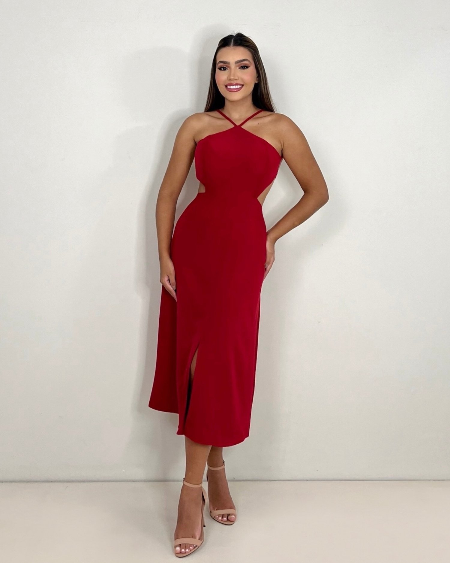 Vestido Patrícia - Vermelho - Image 9