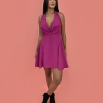 Vestido Josy – Fúcsia