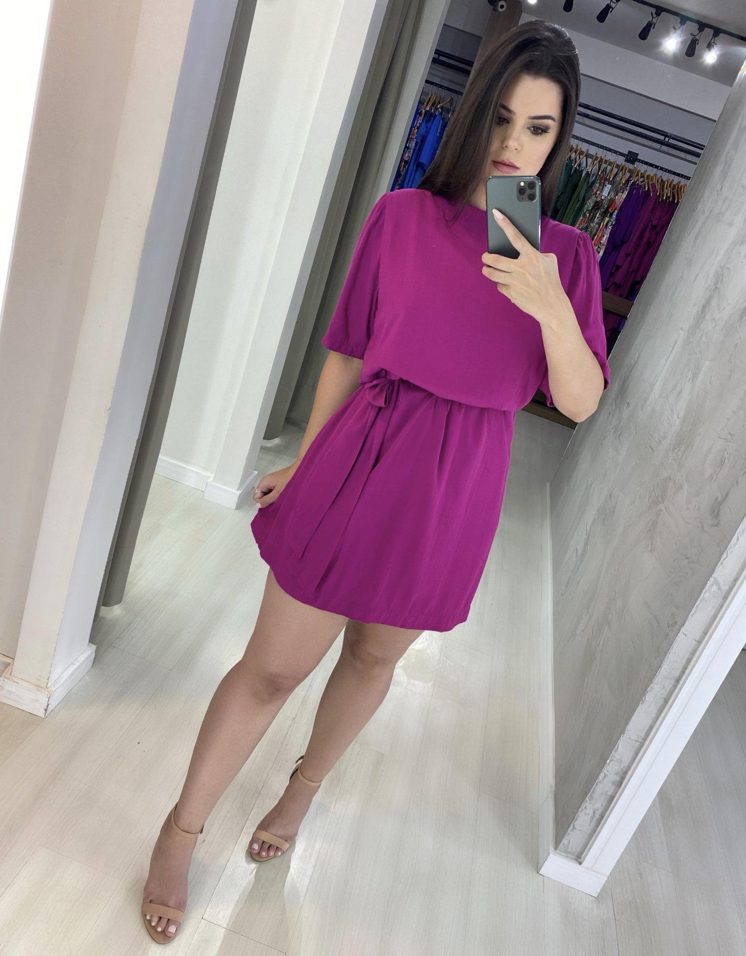 Vestido Elis - Fúcsia - Image 4