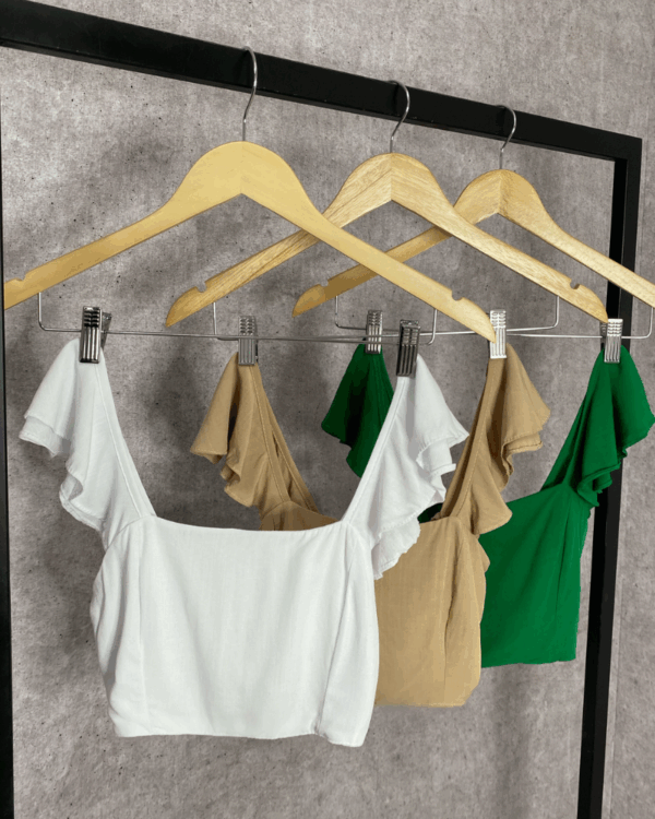 Cropped Samira - Verde Bandeira