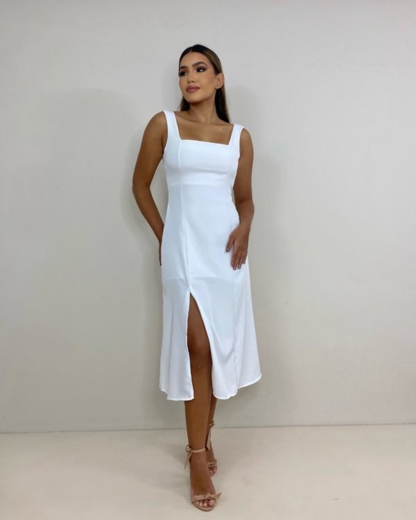 Vestido Roberta - Branco