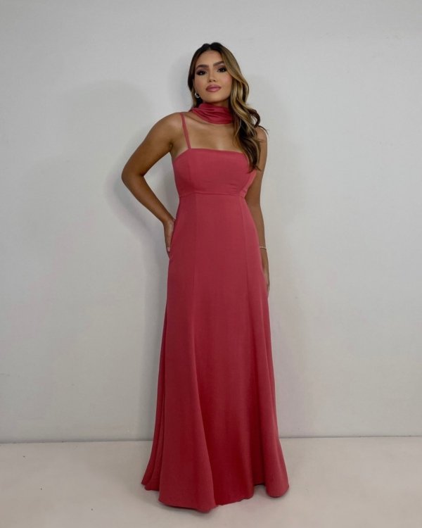 Vestido Lina - Rosê