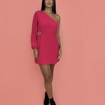 Vestido Luna em Duna – Pink
