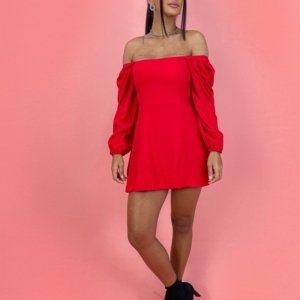 Vestido Graziele - Vermelho - Image 1
