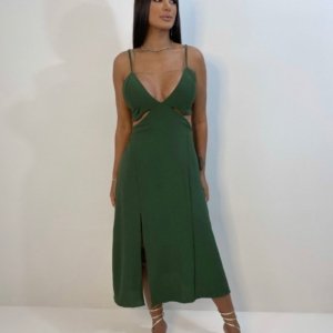 Vestido Kelly - Verde Militar - Image 4