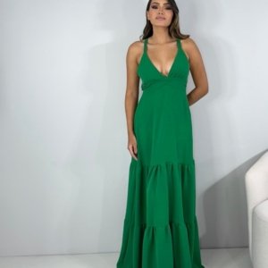 Vestido Noely - Verde Bandeira - Image 5