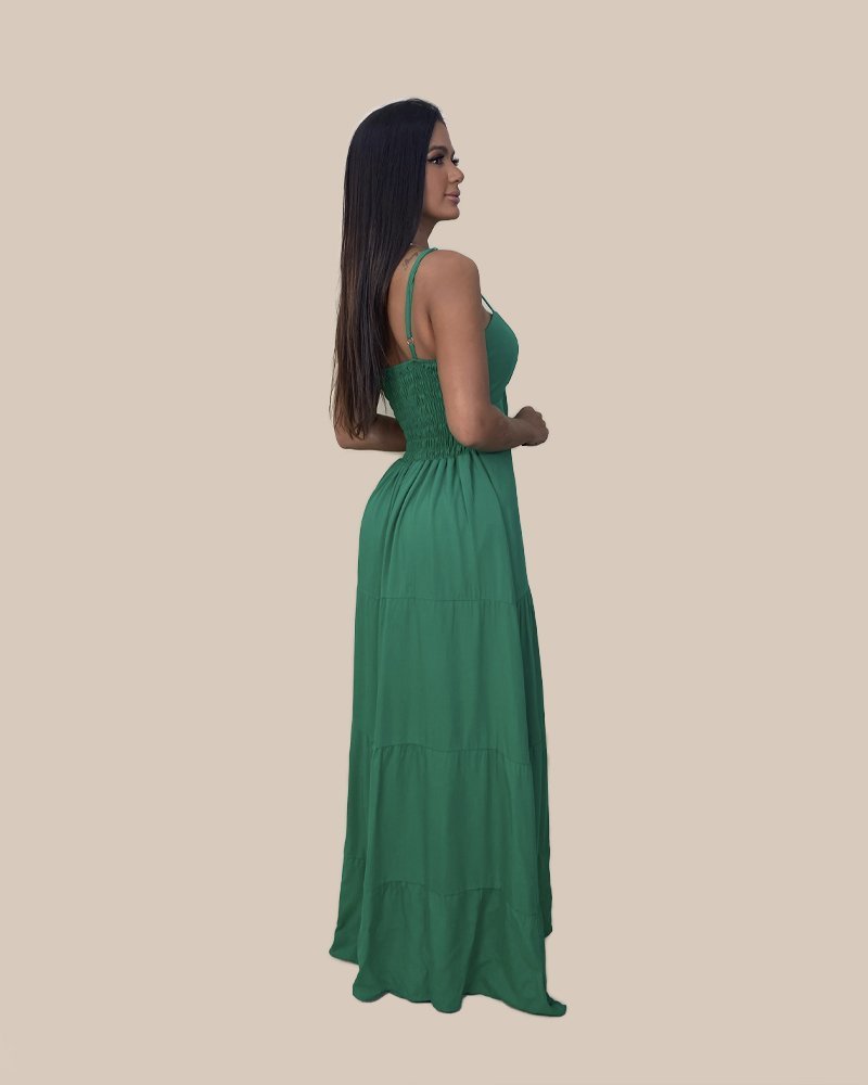 Vestido Camila - Verde Bandeira - Image 2