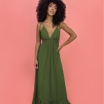 Vestido Valentina Longo – Verde Militar