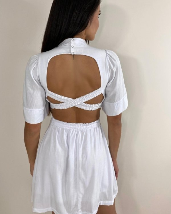 Vestido Tânia - Branco