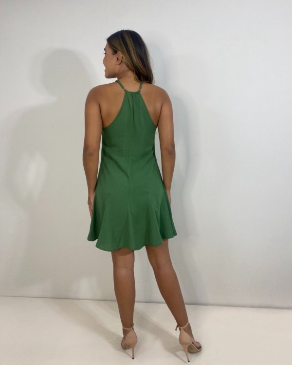 Vestido Regina - Verde Militar