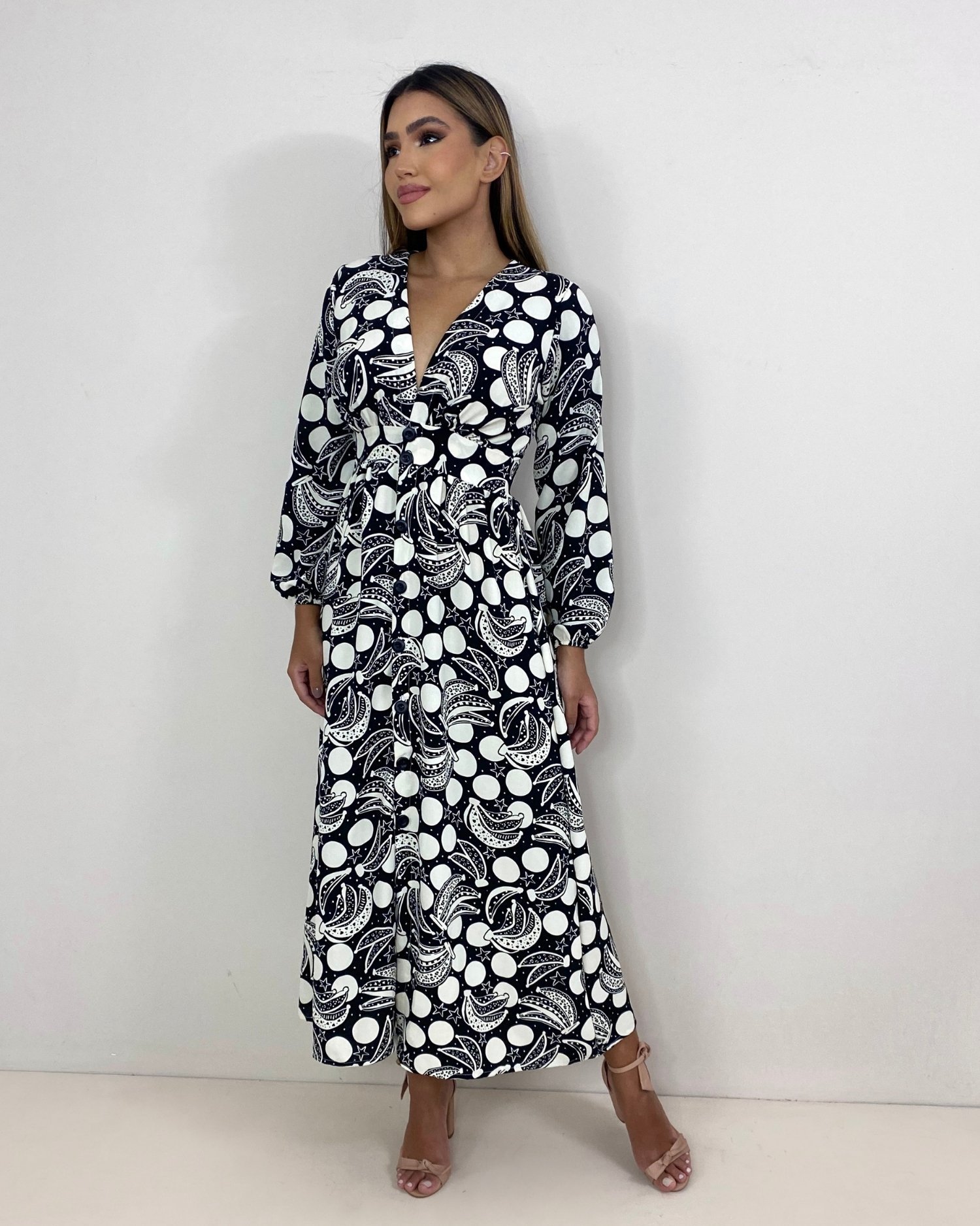 Vestido Clara - Estampa Banana - Image 5