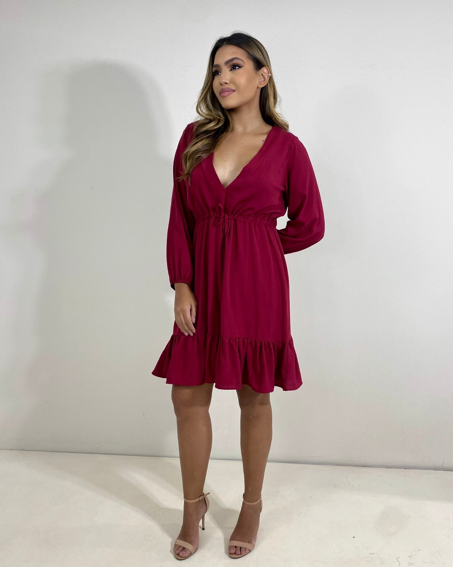Vestido Lavínia - Marsala - Image 2