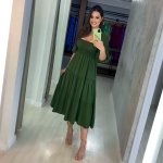 Vestido Juliana – Verde Militar