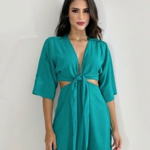 Vestido Mariana - Turquesa - Image 1