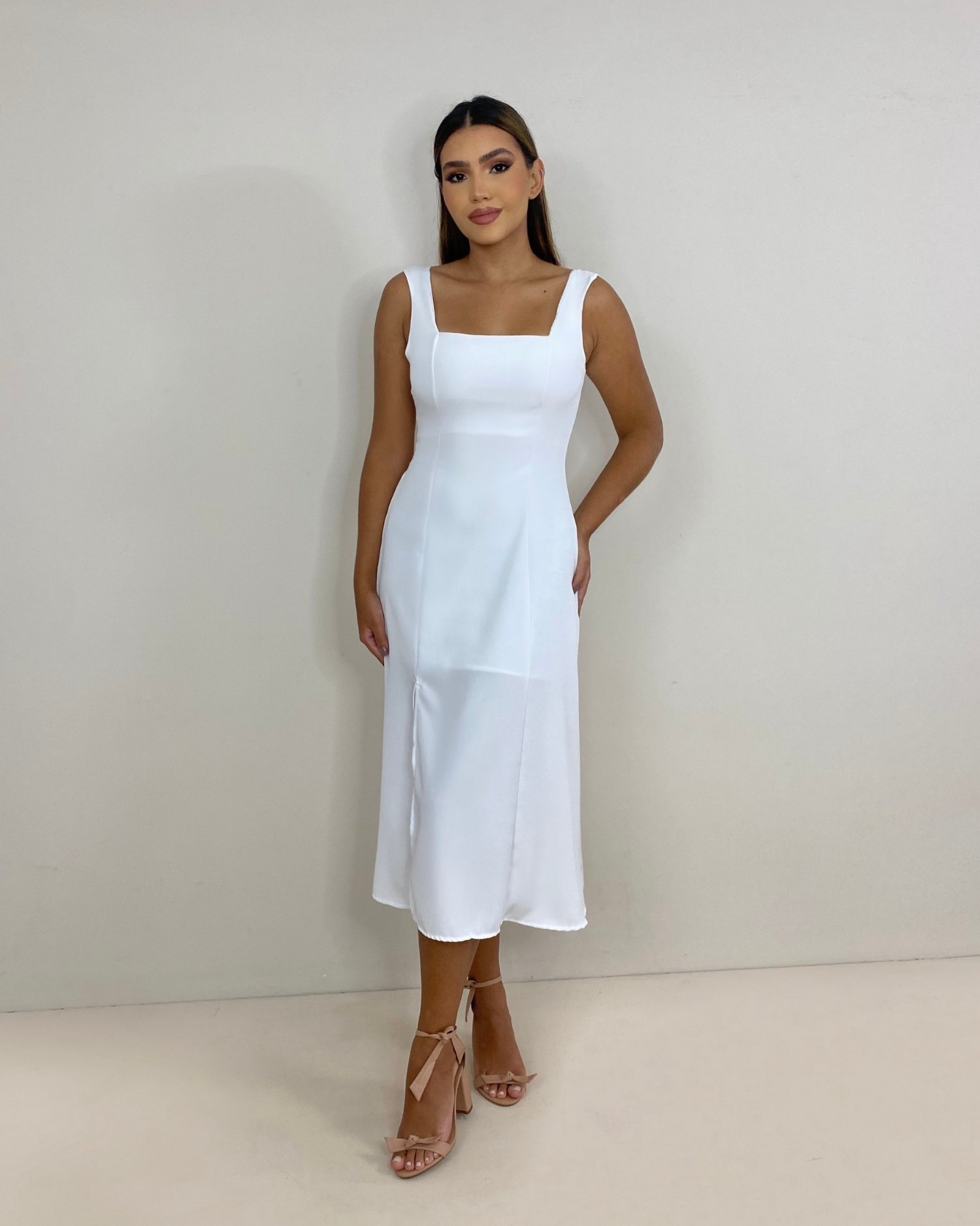 Vestido Roberta - Branco - Image 2