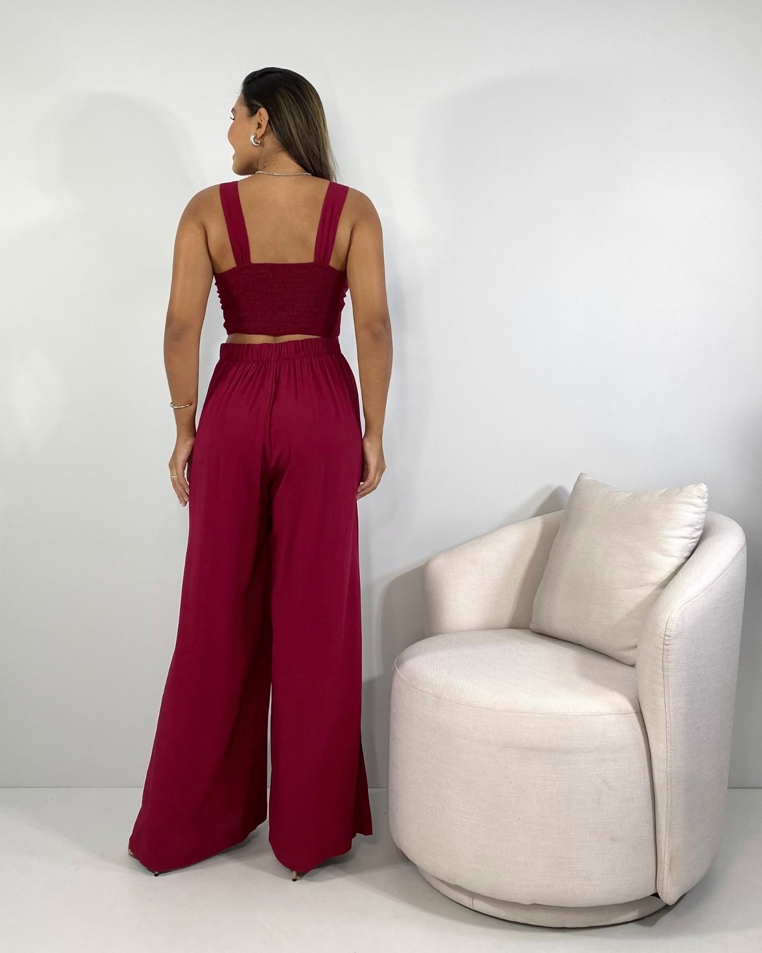 Macacão Maíra - Marsala - Image 3