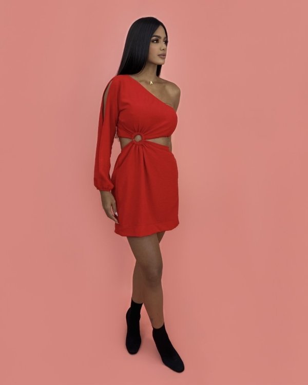 Vestido Rubi - Vermelho