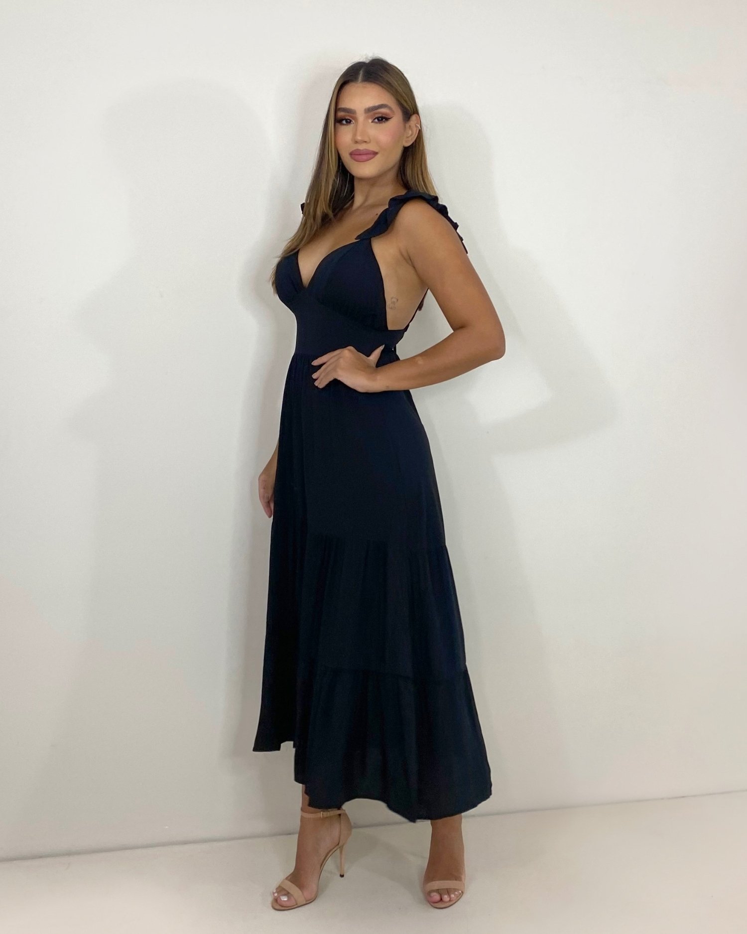 Vestido Maitê - Preto - Image 2