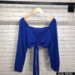Cropped Multiformas – Azul Royal