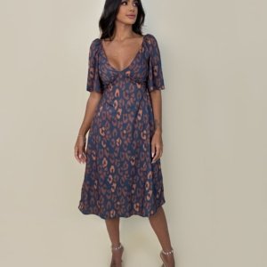 Vestido Núbia - Onça Azul - Image 5