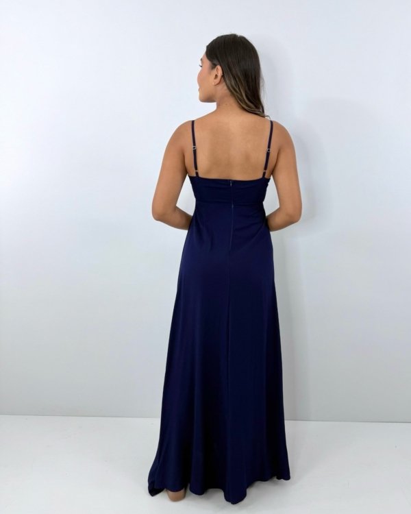 Vestido Eliana - Azul Marinho