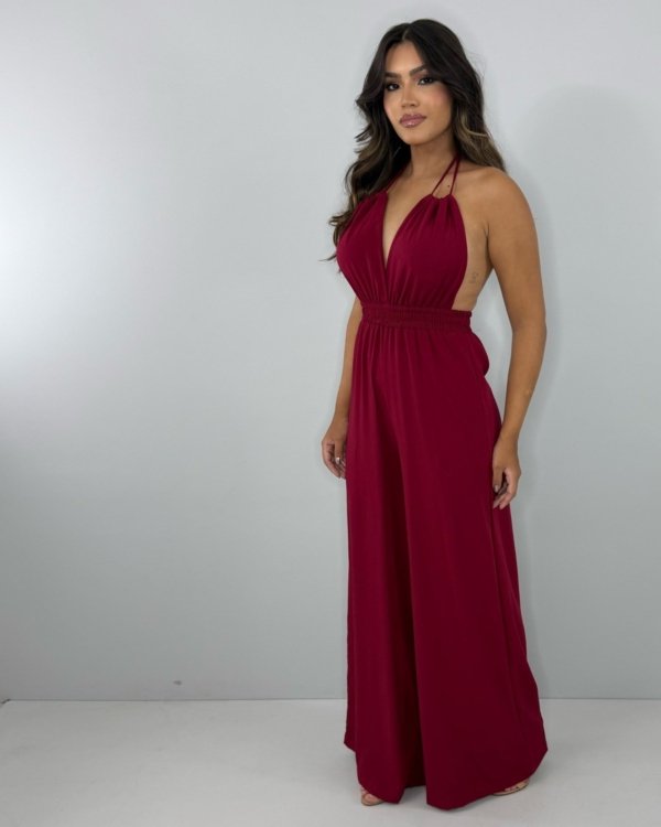 Macacão Carla - Marsala