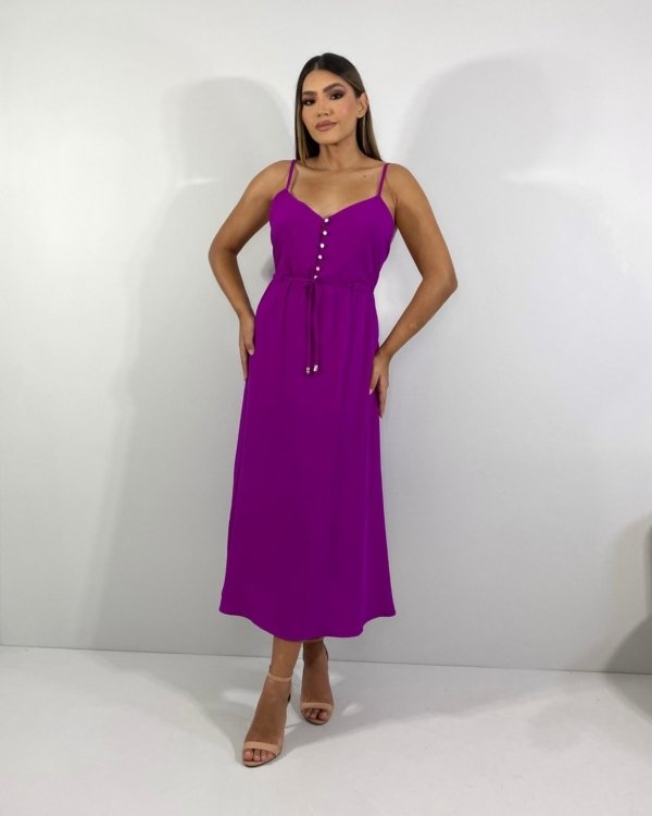 Vestido Felícia - Fúcsia