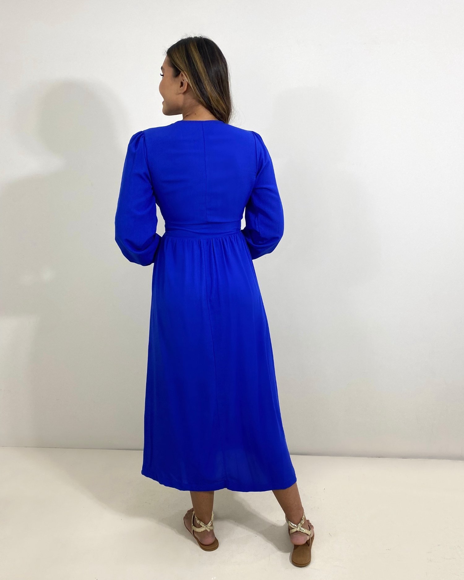 Vestido Clara - Azul Royal - Image 3