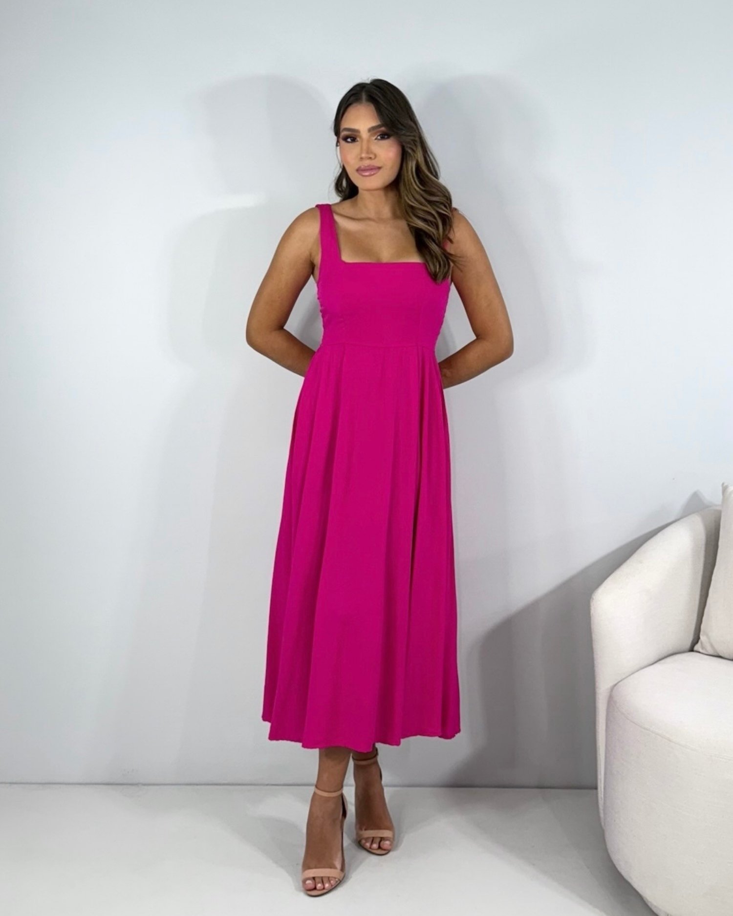 Vestido Samanta - Pink - Image 8