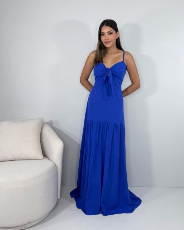Vestido Camila - Azul Royal