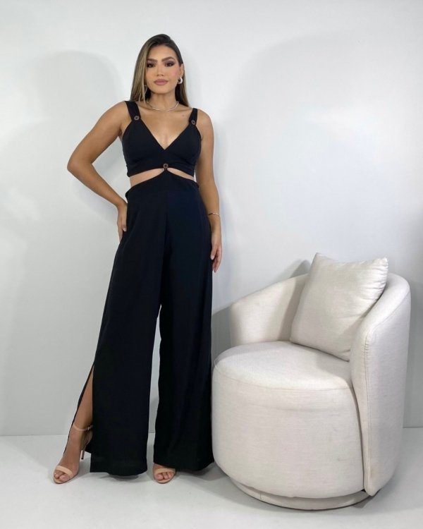 Macacão Maíra - Preto