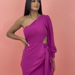 Vestido Amanda – Fúcsia